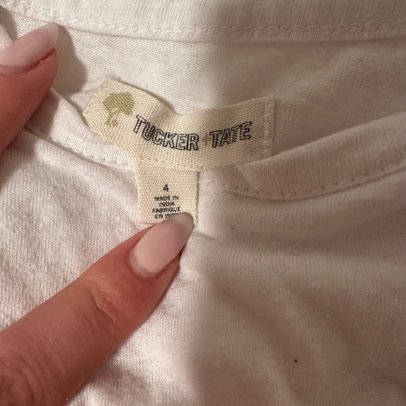 Tucker and Tate love ruffle tshirt 4T - Picture 2 of 3